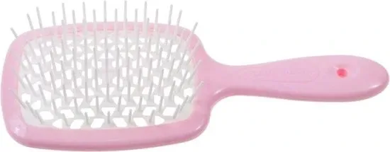 Superbrush kappersborstel voor het ontwarren van het haar Licht Roze - Verpakking beschadigd