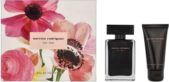 Narciso Rodriguez For Her Gift Set 50ml Eau de Toilette + 50ml body Lotion