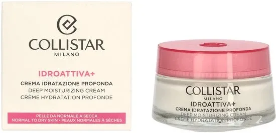 Collistar - Idro Attiva+ Deep Moisturizing Cream - 50ml - Verpakking beschadigd