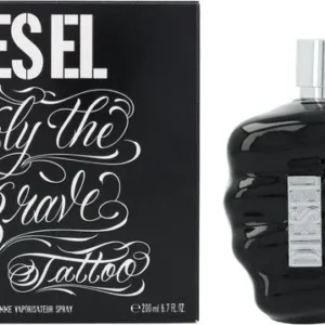 Diesel Only The Brave Tattoo 200 ml - Eau De Toilette - Herenparfum - Beschadigde Verpakking