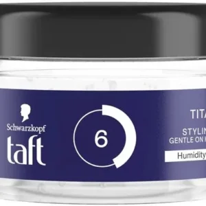 Taft Power gel titane pot 250 ml- Beschadigde verpakking / deuk in de pot
