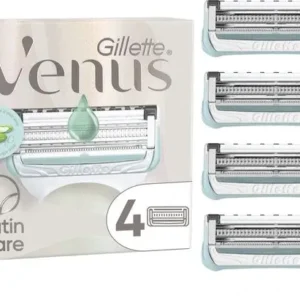 Gillette Venus Scheermesjes voor Huid En Schaamhaar - 4 stuks - Verpakking beschadigd