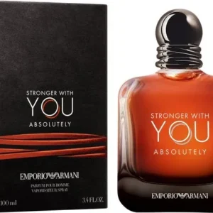 Emporio Armani Stronger with You Absolutely - Eau de Parfum - 100ml - Herenparfum - Verpakking beschadigd