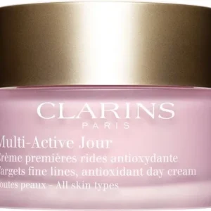 Clarins Multi-active Creme Jour Toutes Peaux - 50 ml - Beschadigde Verpakking