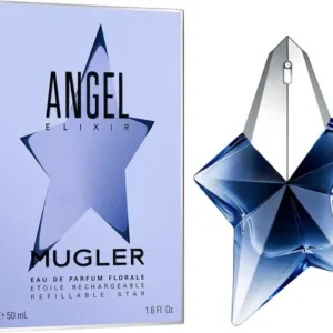 Mugler Angel Elixir Eau de Parfum - Bloemig & Houtachtig Parfum - Navulbaar Parfum - 50ml