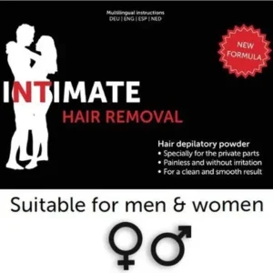 Intimate - Hair Removal ontharingspoeder - 70 gram - Verpakking beschadigd