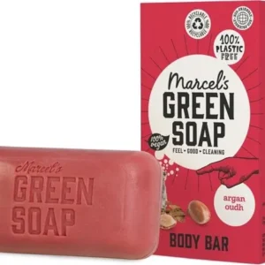 Marcel's Green Soap Body Bar Argan & Oudh - 150 gr
