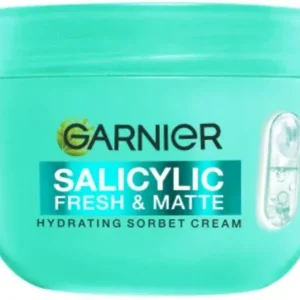 Garnier Salicylic Fresh & Matte Hydraterende Sorbet Crème - 85 ml