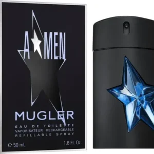 Mugler A-Men Eau de Toilette - Navulbaar - 50ml - Herenparfum - beschadigde verpakking