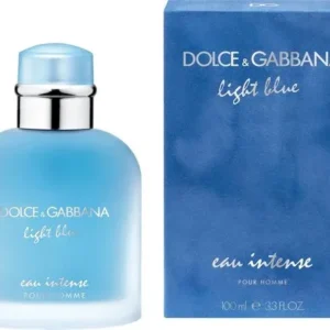 Dolce & Gabbana Light Blue Eau Intense 100 ml - Eau de Parfum - Herenparfum - Beschadigde Verpakking
