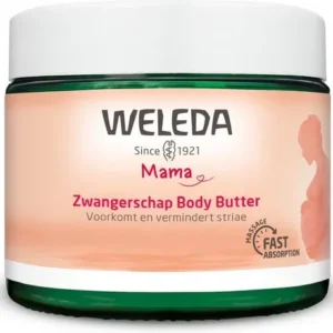 Weleda Mama Zwangerschap Body Butter - 150 ml - Deksel beschadigd.
