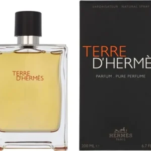 Hermès Terre d'Hermès - 200 ml - parfum spray - pure parfum voor heren - Beschadigde Verpakking