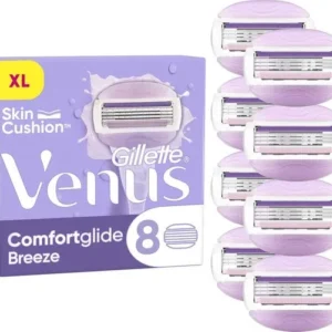 Gillette Venus Scheermesjes Comfortglide Breeze - 8 Navulmesjes - Verpakking beschadigd