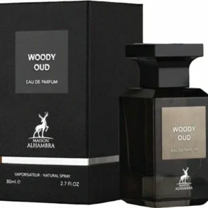 Maison Alhambra Dark Aoud (Woody Oud) Eau de Parfum - 80ml- Unisex parfum - Beschadigde verpakking