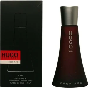 Hugo Boss Deep Red 90 ml Eau de Parfum - Damesparfum- Beschadigde verpakking