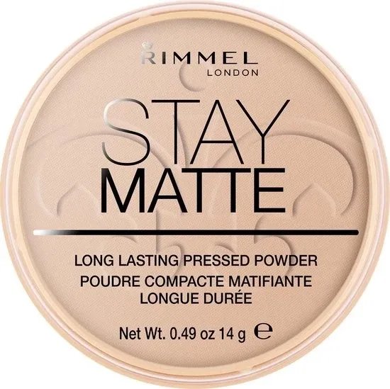 Rimmel London Stay Matte Pressed Powder - Silky Beige - Beige