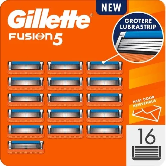 Gillette Fusion5 - 16 stuks - Scheermesjes - Verpakking beschadigd