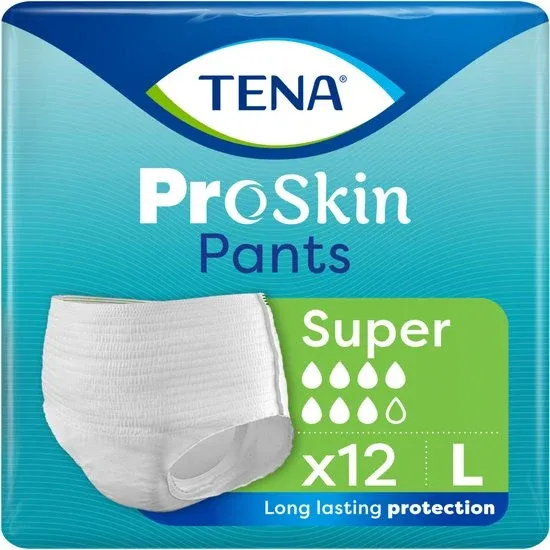 TENA Proskin Pants Super L 12 stuks