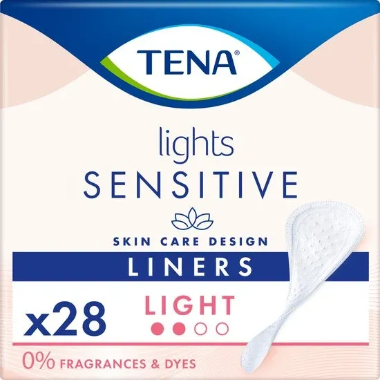 TENA Lights Sensitive Light - inlegkruisjes voor urineverlies - 140 stuks