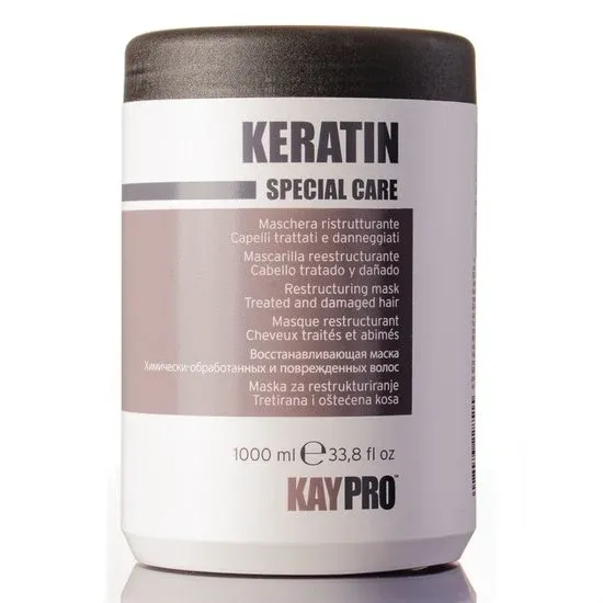 KayPro Keratine Masker 1000 ml – Haarmasker voor droog en beschadigd haar – Keratine Haarmasker - Verpakking beschadigd