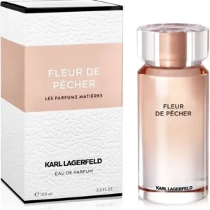 Karl Lagerfeld Fleur de Pêcher - 100 ml - eau de parfum spray - damesparfum - Beschadigde Verpakking