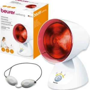 Beurer IL 35 Infraroodlamp - Verstelbare hoek - Timer 3 standen - Automatische uitschakeling - Verpakking beschadigd