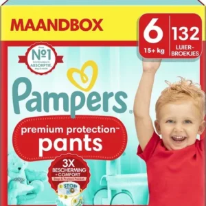 Pampers Premium Protection Pants - Maat 6 (15kg+) - 132 Luierbroekjes
