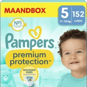 Pampers Premium Protection - Maat 5 (11kg-16kg) - 152 Luiers