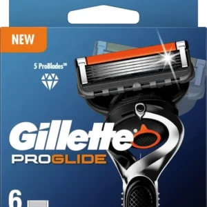 Gillette ProGlide Scheermesjes Voor Mannen - 6 stuks- Verpakking beschadigd