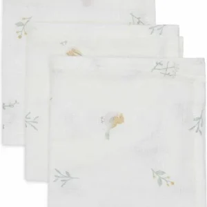 Jollein Monddoekje Hydrofiel Lovely Birds - 3 Stuks