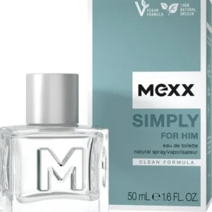 MEXX Simply for Him Eau de Toilette Spray 50 ML - Beschadigde Verpakking