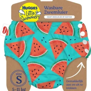 Huggies Little Swimmers - Zwemluier wasbaar - maat 2/3 - 5 tot 11 kg - herbruikbaar zwembroekje