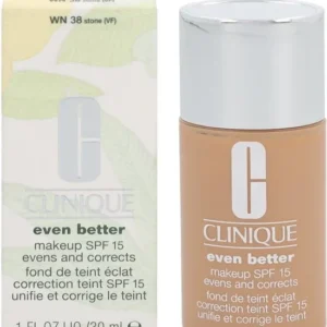 Clinique Even Better Foundation - WN38 Stone - Met SPF 15 Verpakking beschadigd