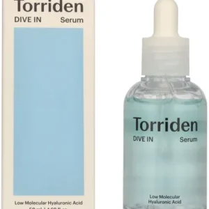 Torriden DIVE-IN Low-Molecular Hyaluronic Acid Serum 50ml- Verpakking beschadigd