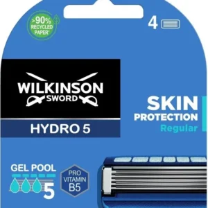 Wilkinson Sword Hydro 5 Skin Protection - Navulmesjes - 4 stuks- beschadigde verpakking