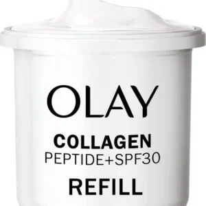 Olay Collageen Peptide SPF30 Dagcrème Navulling - 50 ml- Verpakking beschadigd