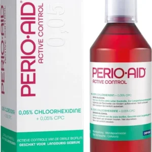 PerioAid Mondspoelmiddel Active Control 0,05% 500 ml - Verpakking beschadigd