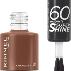 Rimmel 60 Sec Nail Polish Lacquer 8 ML - 140 Chocolate Eclipse