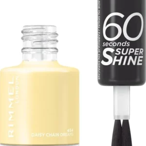 Rimmel 60 Sec Nail Polish Lacquer 8 ML - 454 Daisy Chain Dreams
