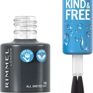 Rimmel London KIND & FREE Vegan Nagellak - 158 All Greyed Out