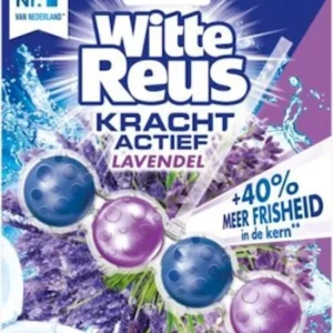 Witte Reus Toiletblok Kracht Actief - Lavendel