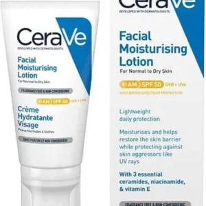 CeraVe - hydraterende crème - voor Normale tot Droge Huid - 52 ml