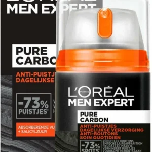 L'Oréal Paris Men Expert Pure Carbon Hydraterende & Matterende Gel Dagcrème - 50 ml - Verpakking ontbreekt