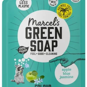 Marcel's Green Soap Wasmiddel Kleur Navul Perzik & Jasmijn 23 Wasbeurten 1 liter