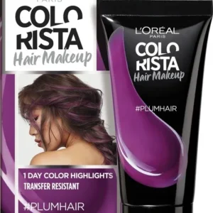 L'Oréal Paris Colorista Hair Makeup - Plum - Verpakking beschadigd