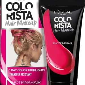 L'Oréal Paris Colorista Hair Makeup - Hot Pink - Verpakking beschadigd