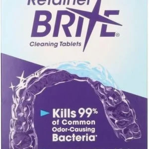 Retainer Brite Reinigingstabletten - 96 Stuks - Verpakking beschadigd / tabletten zijn gesealed