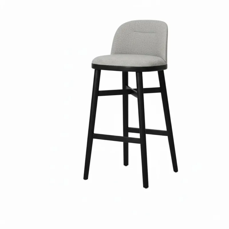 Bund Barhocker SH750 Schwarz Eiche, Hallingdal 130 von Stellar Works