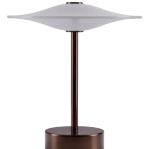 Sinus 22 Portable Tischleuchte, aged Bronze von Piet Hein