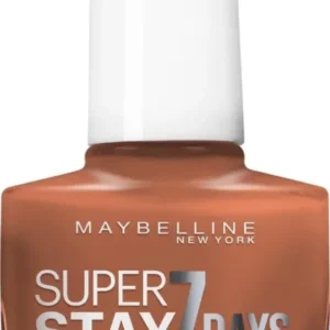Maybelline SuperStay 7 Days - 931 Brownstone - Nude - Glanzende Nagellak - 10 ml